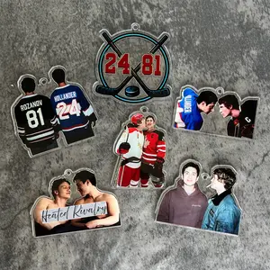 Heated Rivalry Christmas Ornament Movie Gift Funny Ornament for Festive Decor Christmas Tree Decor Gift