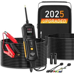 Power Circuit Probe Tester GT101 for Auto Electrical System Testing, 6V & 40V DC, Relay Fuse Tester, Diode Resistance Check Tool Kit