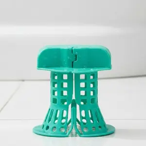 Bathtub Drain Hair Catcher, Innovative Design Hides Hair from Sight, No-Touch Disposal Silicone Strainer, Fits Standard 1.5 to 1.75 Inch Drains, Reusable Shower Trap, Prevents Clogs without the Mess.