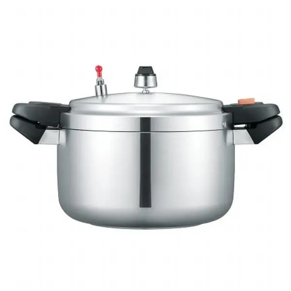 30-Cup Stovetop Commercial Pressure Cooker - Metallic