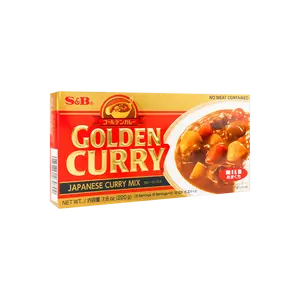 S&B Japanese Golden Curry Sauce Mix Mild Flavor 220g - Authentic Japanese Curry