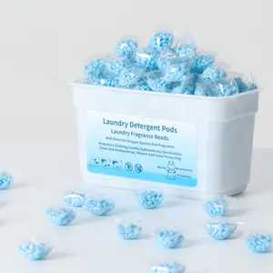 Laundry Scented Beads, 320g/110pcs/box, Fragrance Enhancer, Softening, Mite Removal, Floral Scent, Multi-Purpose Stain Remover
