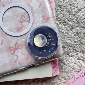 To The Stars Who Listen Phone Holder, Bookish Vibe Celestial Griptok, Feyre Rhysand Night Court Stand, Acrylic Fantasy Novel Accessory, Rhame Booktok Fan Gift