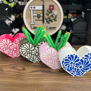 Talavera Pen & Sticky Note Holder