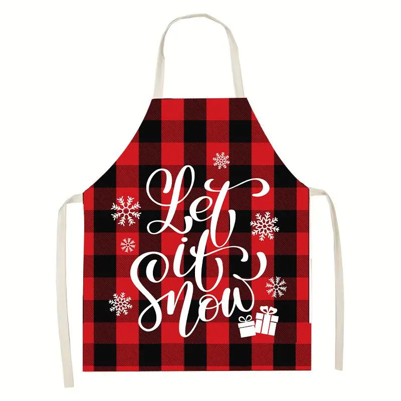 Chicken Pattern Apron, 1 Count Adult Size Sleeveless Kitchen Apron for Home Cooking & Cleaning, Work Apron for Restaurant, Cafe, Hotel, Kitchen Cooking Aprons