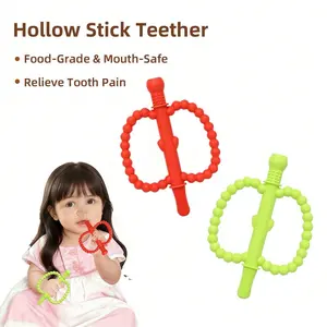 Baby Teething Toy, Sensory Teether for Infants 0-3 Months, Safe Silicone Design, Soothing Bite Relief, Perfect Gift for Newborns & Toddlers