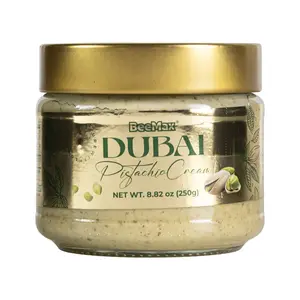 Dubai Pistachio Cream Spread (250g) | Rich, Creamy Gourmet Pistachio Butter | Dessert Topping & Viral Treat