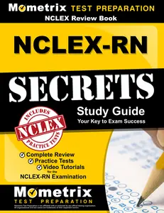 USED-NCLEX Review Book: Nclex-RN Secrets Study Guide: Complete Review, Practice Tests, Video Tutorials for the Nclex-RN Examination by NCLEX Exam Secrets Test Prep Team (Paperback)