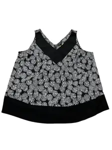 Top Sleeveless Basic By Lane Bryant In Black, Size:L