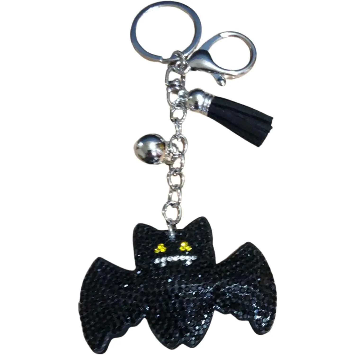 Popfizzy Rhinestone Keychain – Sparkly Purse & Backpack Charm for Women & Girls, Cute Bag Accessory