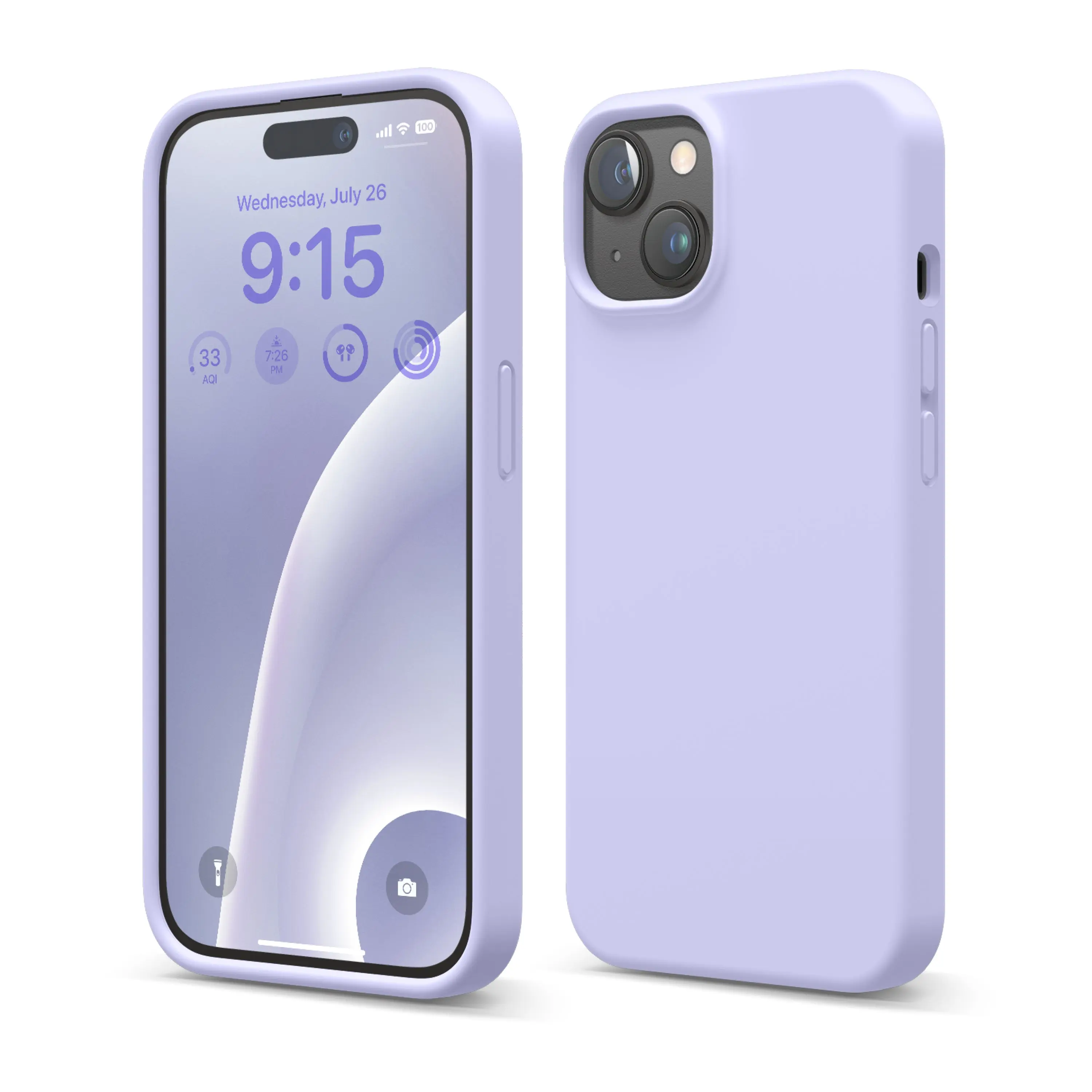 elago Premium Silicone iPhone 15 Case - Wireless Charging Compatible, Shock Protection Casing, Phone Accessories Cover [34 Colors], Smartphone