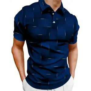 [Lightweight Short Sleeve Button Up] Stylish Men's Casual Up Lightweight Shirt, clothes For Summer Fabric Menswear Stretch Tops