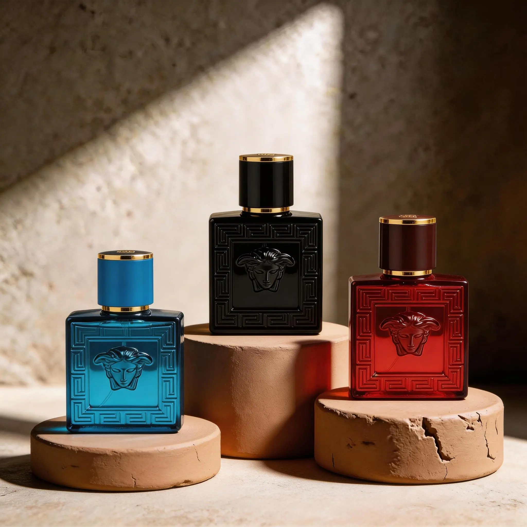 JEAN MISS Mens 3 Piece Fragrance Gift Set - Long Lasting Woody Aquatic Spicy Cologne, Eau de Parfum Collection for Men, Summer Scent for Daily Dating Party Anniversary Travel, Birthday Gift for Him