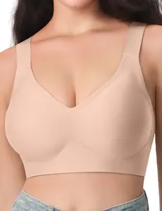 【Wirefree】live-Seamless Bras for Women Wireless T-Shirt Bra with Removable Paddings
