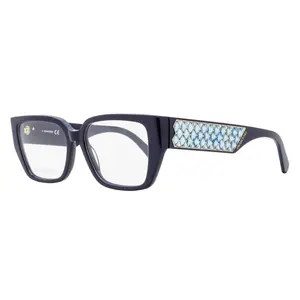 Swarovski Lattice Crystal Eyeglasses SK5446 090 Dark Blue 54mm
