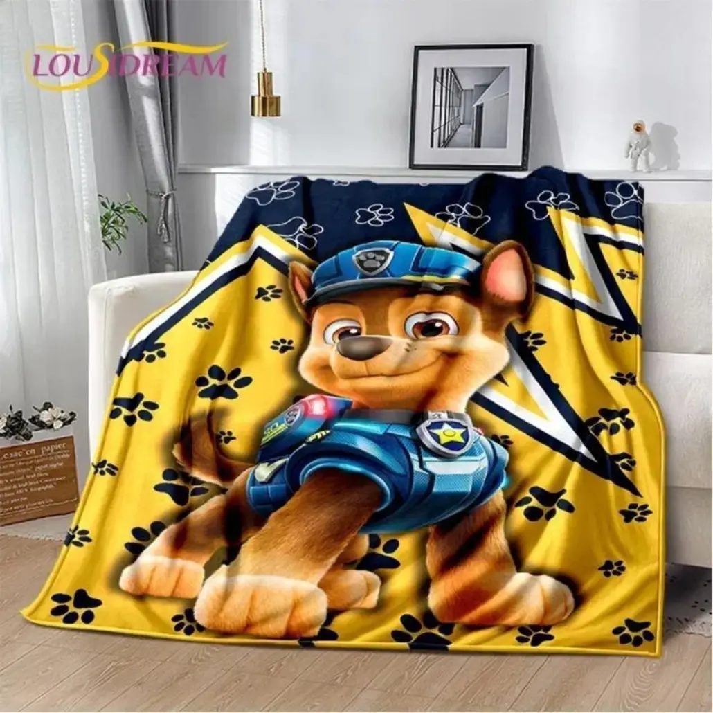 P-Patrol Cute Cartoon Dog HD Blanket,Soft Throw Blanket for Home Bedroom Bed Sofa Picnic Travel Cover Blanket Kids Applies to Super soft  decorative sofa/sofa/bedroom