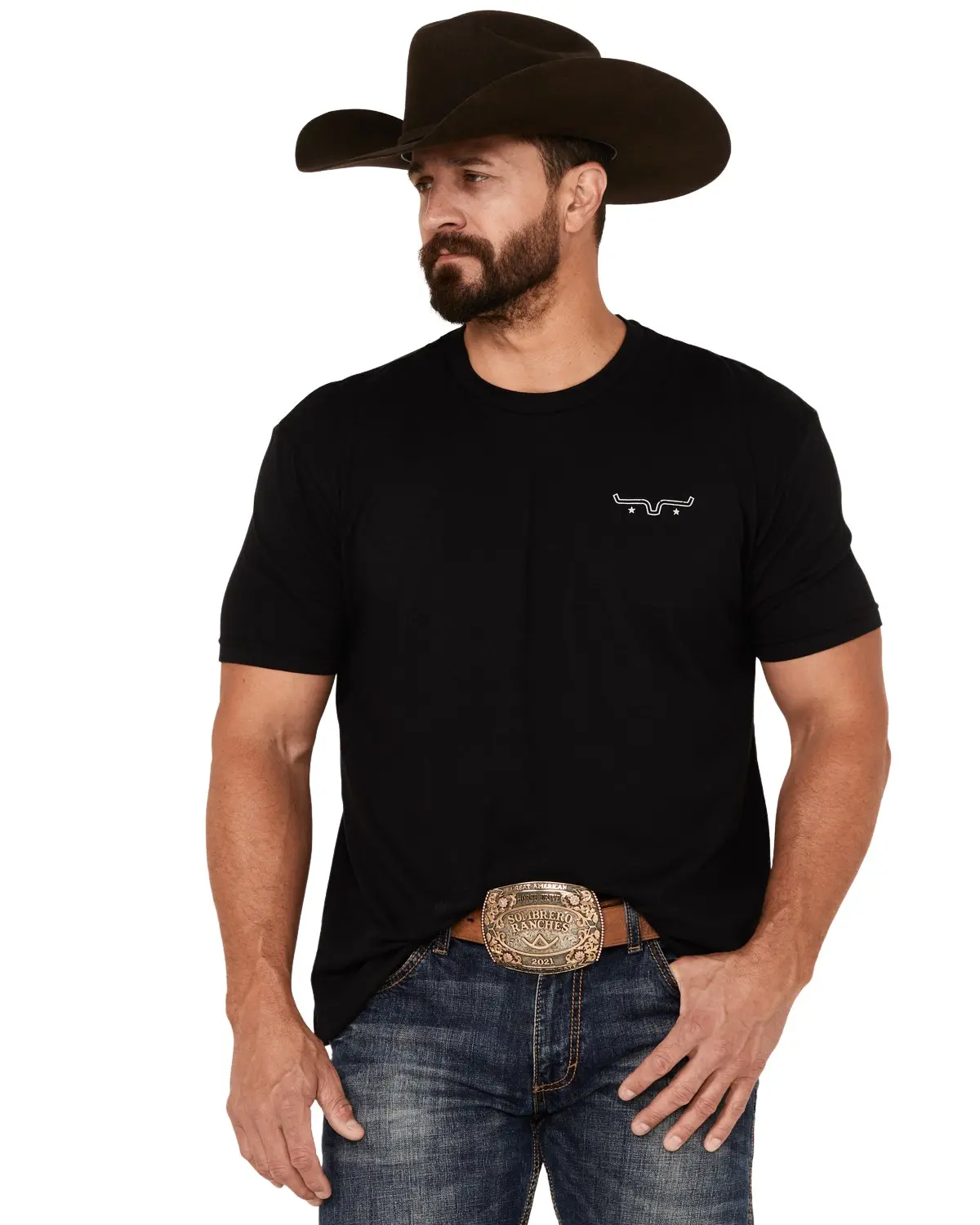 Kimes Ranch Men's Men'S American Bullseye Short Sleeve Graphic T-Shirt - Q223m122437-001-Blk