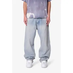 mnml Ultra Baggy Denim - Light Sand Washed Blue