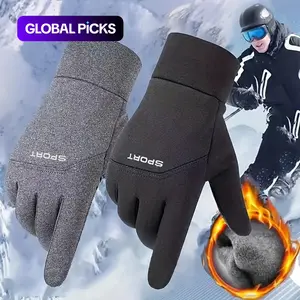 Winter Gloves with Touchscreen Compatibility, Warm Windproof and Waterproof Gloves for Cycling and Driving, Outdoor Sports Ski Gloves for Men and Women, Valentine’s Day Gift for Him #GLOBAL PICKS