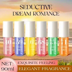 Women's Perfume Set, 90ML Enchanting Dreamy Romantic Elegant Floral Fragrance Spray, 6 Sweet Romantic Scents, Long-Lasting Elegant Scent for Daily Wear & Gifts
