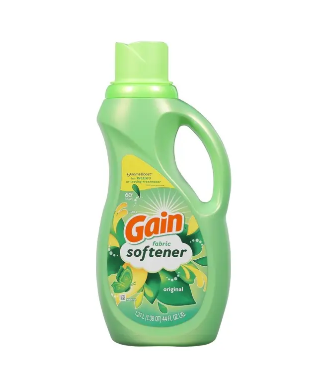 Gain Liquid Fabric Softener, Original Scent, 44 FL OZ LIQ., 60 Loads, Smooth Touch - softness you can feel