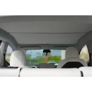 Tesla Model 3 Sunroof Sunshade Glass Roof 2 in 1 Kit (New Version) Beige or Black Color