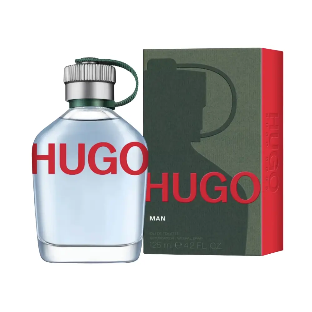 Hugo Boss HUGO Man Eau de Toilette Fresh Aromatic Cologne for Men 4.2 oz | Fresh Energetic Fragrance