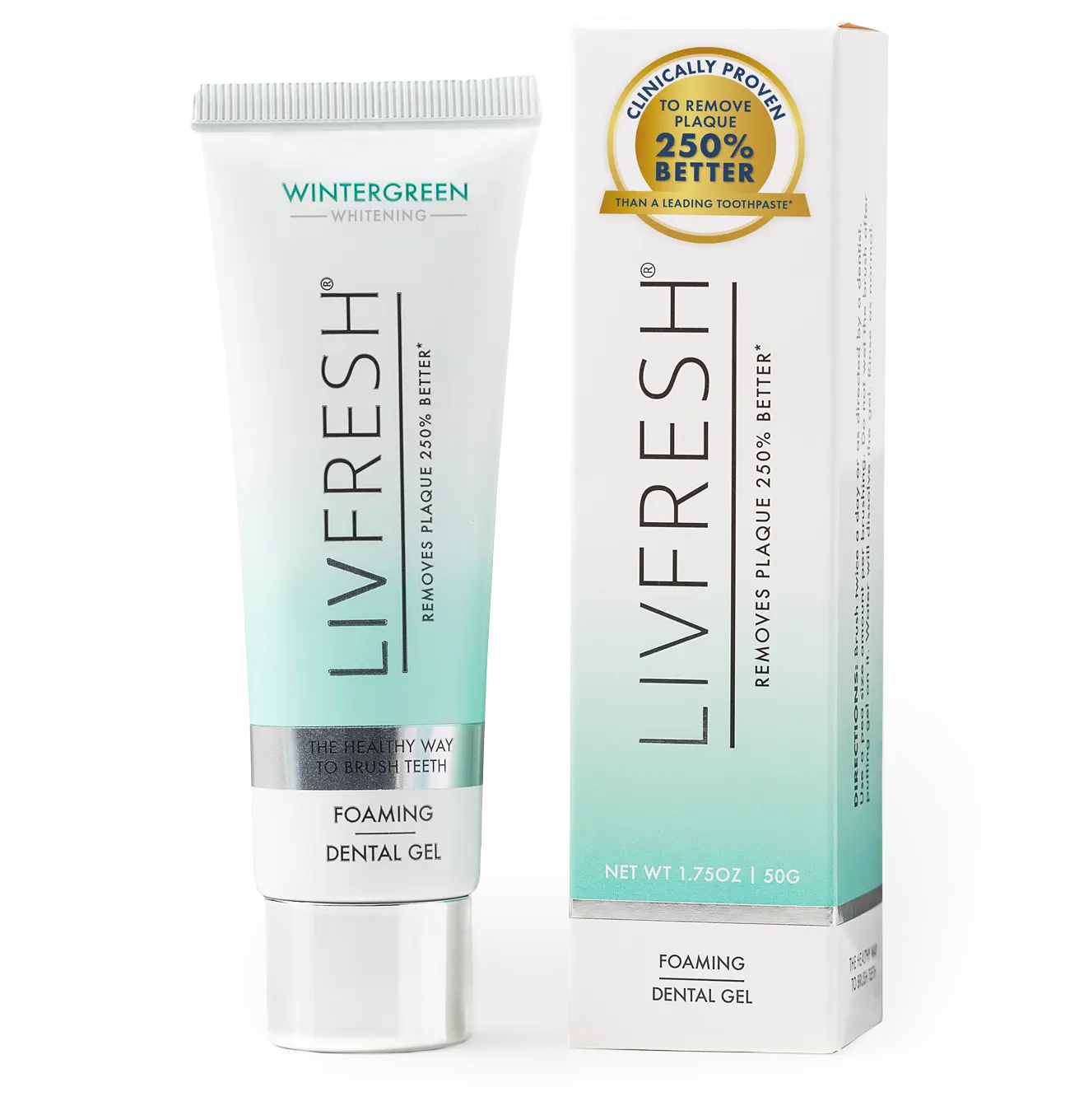 LIVFRESH Wintergreen Gel Toothpaste LIVFRESH Wintergreen Gel Toothpaste