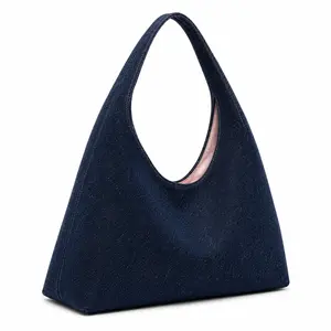Oversized Denim Tote Bag