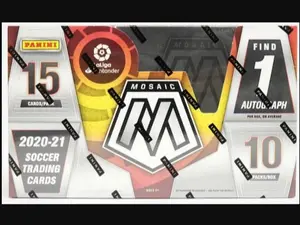 2020/21 Panini Mosaic La Liga Soccer Hobby Box
