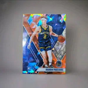 Golden State Warriors Brandin Podziemski RC  Trading Card - /249 Cracked Ice