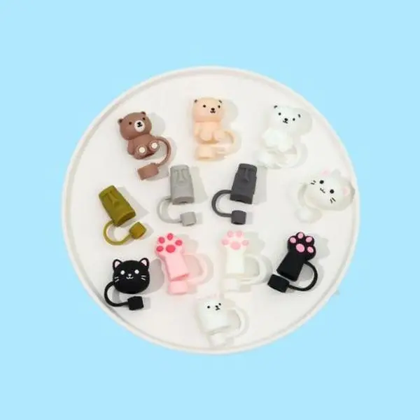 Creative Silicone Straw Stopper