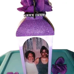 Custom Personalized Memorial Lantern with Glass Material for Indoor Outdoor Use Customizable with Name Date Quote or Message Heartfelt Remembrance Gift
