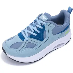 Women's Wide Toe Box Walking Shoes - Orthotic Arch Support Sneakers for Plantar Fasciitis & Tennis