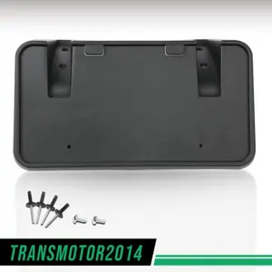 Fit For 99-04 Fits Ford F250 Super Duty Front License Plate Tag Bracket Holder Upgraded Version G-PLUS