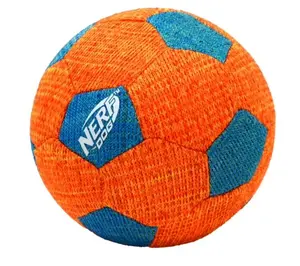 Nerf Dog X-Weave Squeak Soccer Ball for Large Dogs