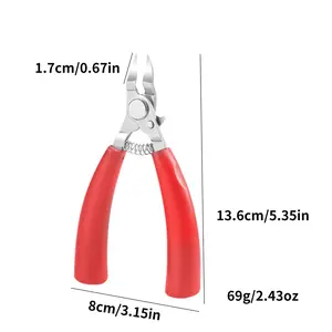Stainless Steel Curved Hawkbill Nail Clipper – Ingrown Nail & Thick Toenail Pedicure Tool