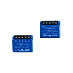 Shelly 1 Mini Gen3 x2