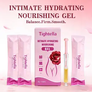 Tightella Daily Care Gel (6-Pack) – Gentle Hydrating Feminine Care Formula | Nourishing & Moisture Support for Personal Comfort | With Easy Applicator