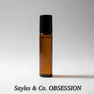 Sayles & Co. OBSESSION 10ml Roller Ball Perfume - Luxuirous Aroma for Lasting Impression and Confidence Floral Chypre Scent