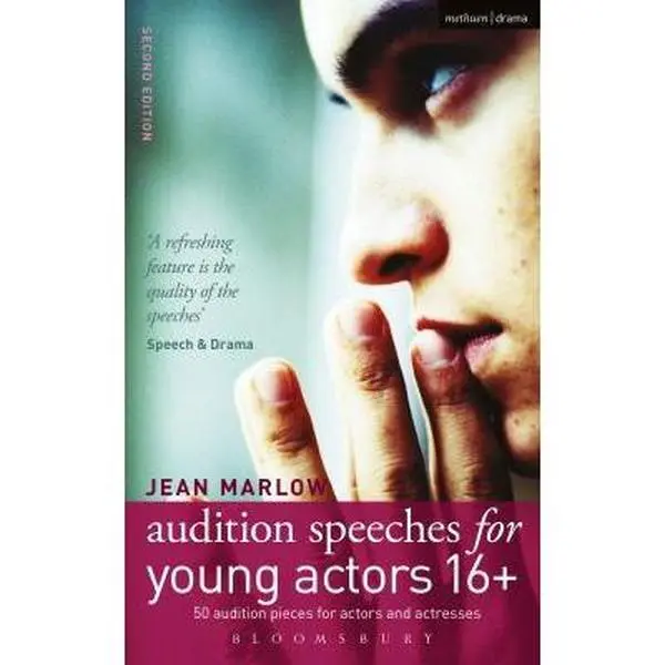 Used English Book - Audition Speeches for Young Actors 16+ by Jean Marlow, 160pp Softcover (A&C Black) - Includes Advice from Actors