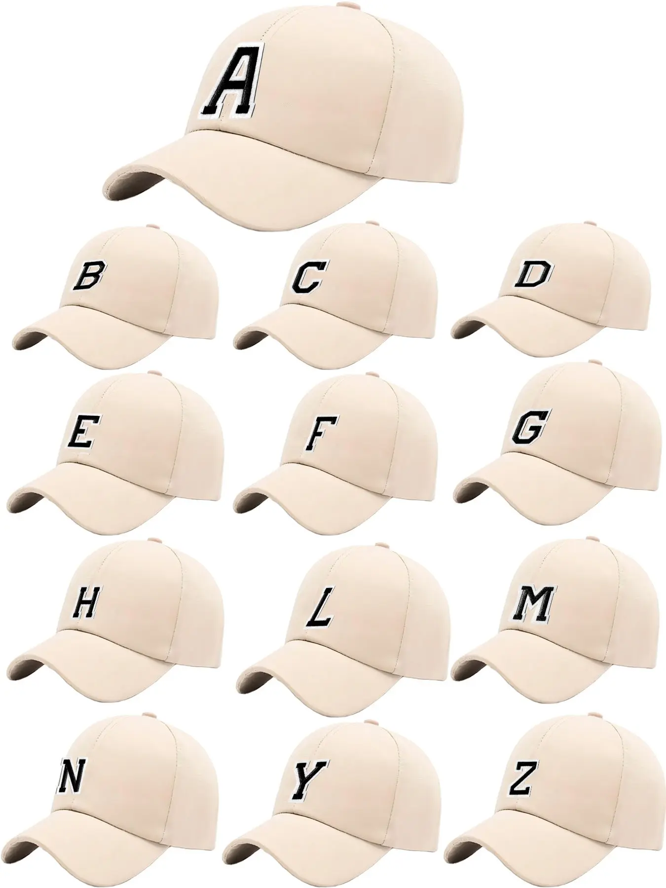 Super cool baseball cap, Casual outfits cap, a classic unisex letter-printed design, perfect as a casual fashion accessory. Soft yet structured, it flatters all face shapes and is a must-have for shopping, workouts, travel, and everyday outings