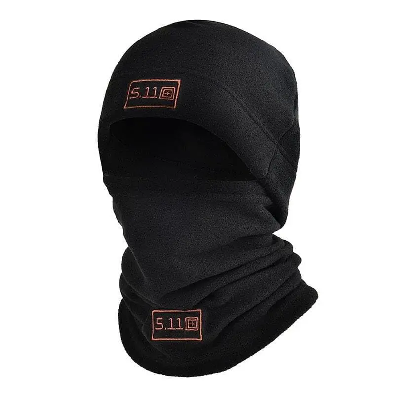 Windproof Beanie with Scarf Two Pieces Polar Fleece Balaclava Hood Face Mask  For Cycling Skiing Fishing Outdoor Activity Construction Sites Farms And Training Stay Warm And Protected Party hat,gift for father,Ski Mask for Men & Women