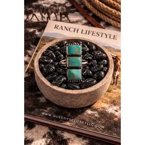 MOJAVE TURQUOISE TOWER RING