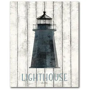 Courtside Market Lighthouse 16x20 Canvas Wall Art
