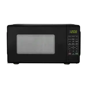 Mainstays 0.7 Cu ft Countertop Microwave Oven, 700 Watts, Black, New