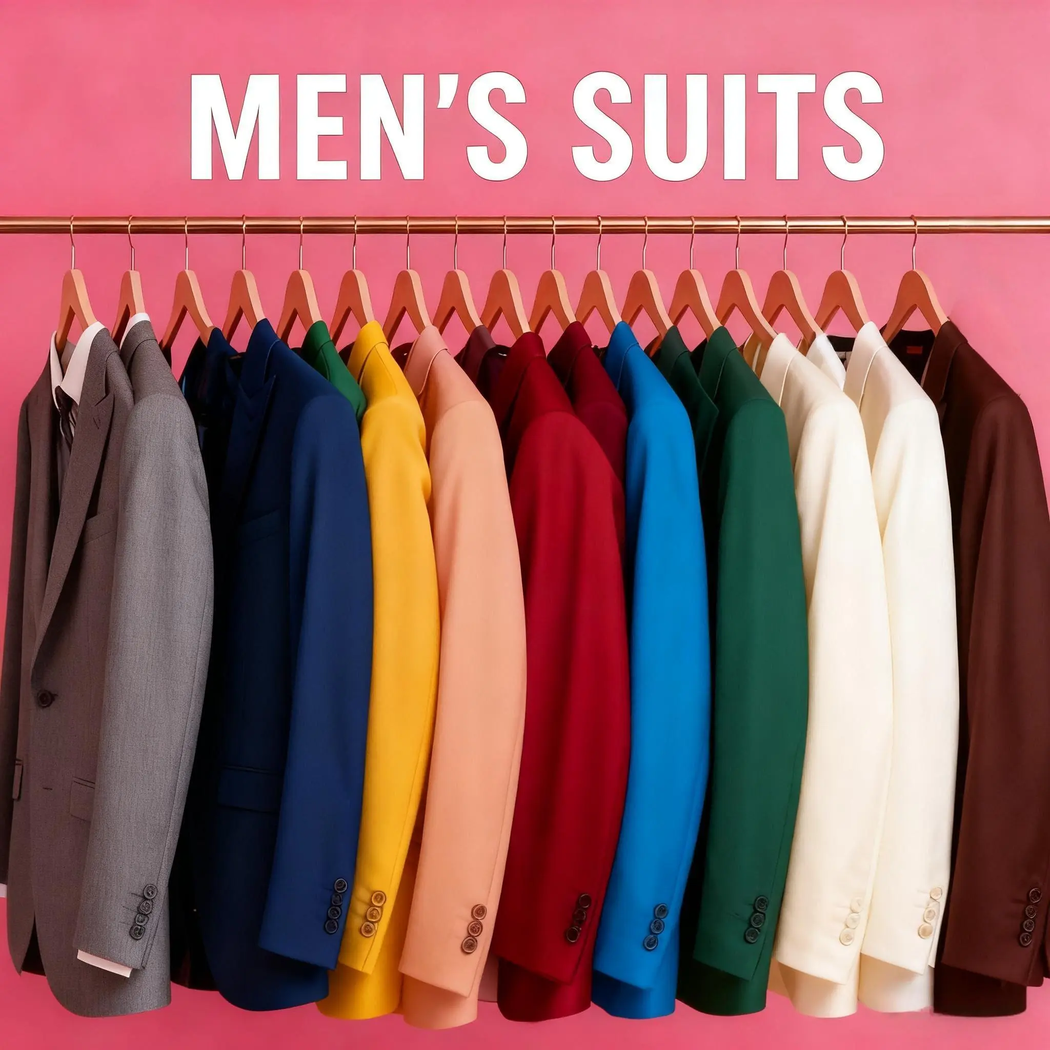 XF#3174 - Men's three piece suit