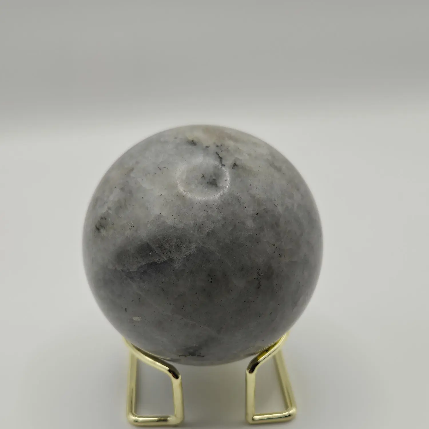 2.4" Glowing Yooperlite Sphere - 314g Fluorescent Sodalite Volcanic Rock Crystal Ball