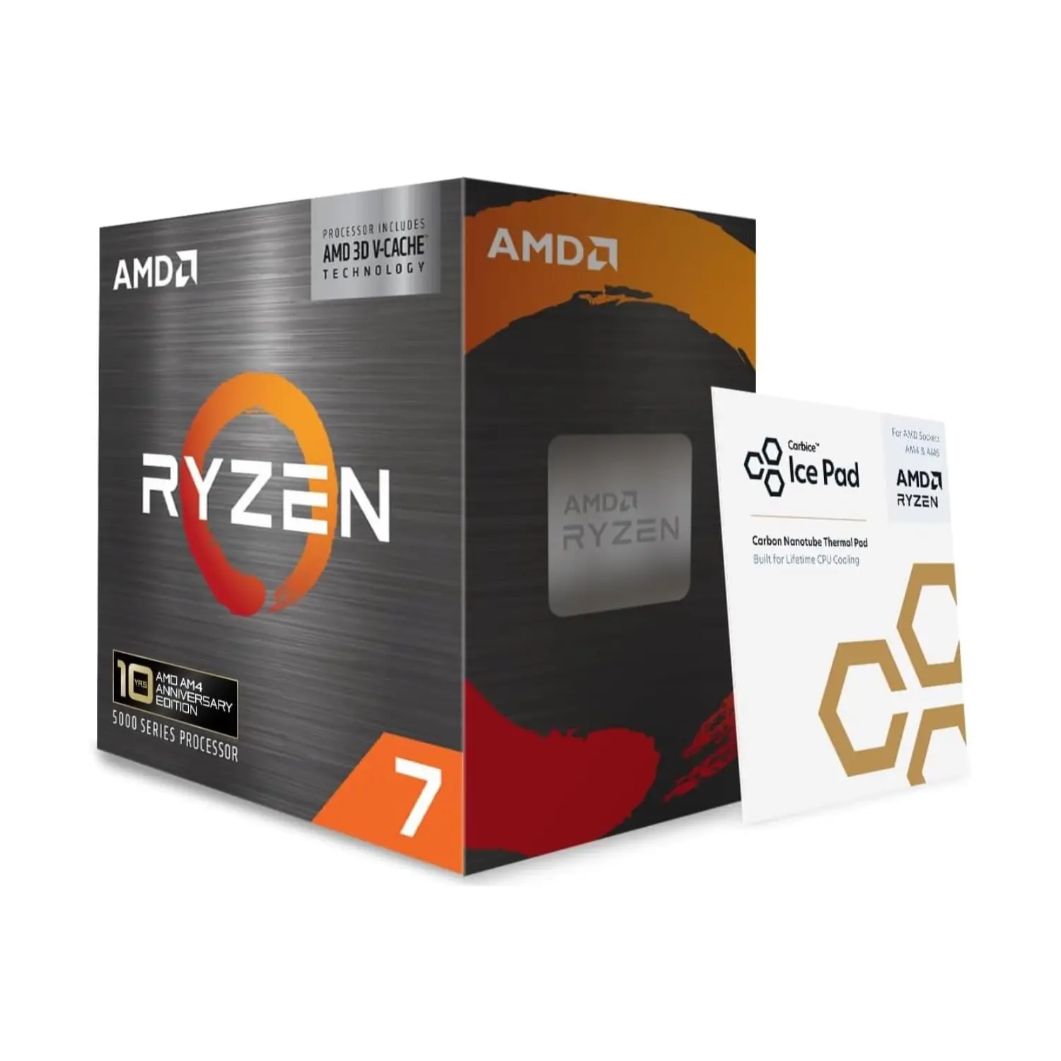 AMD Ryzen 7 5800X3D 8-Core 16-Thread Desktop Processor with 3D V-Cache
