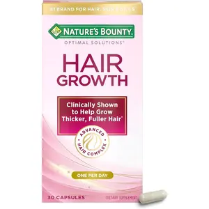 Daily Hair Wellness Supplement | Biotin Formula for Stronger Looking Hair | 30 Capsules